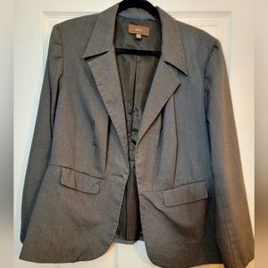 Merona 20W pinstripe suit jacket